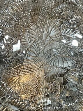 Arcoroc France Canterbury Pattern Clear 7.5” Dessert/Side Plates 90’s Set of 4